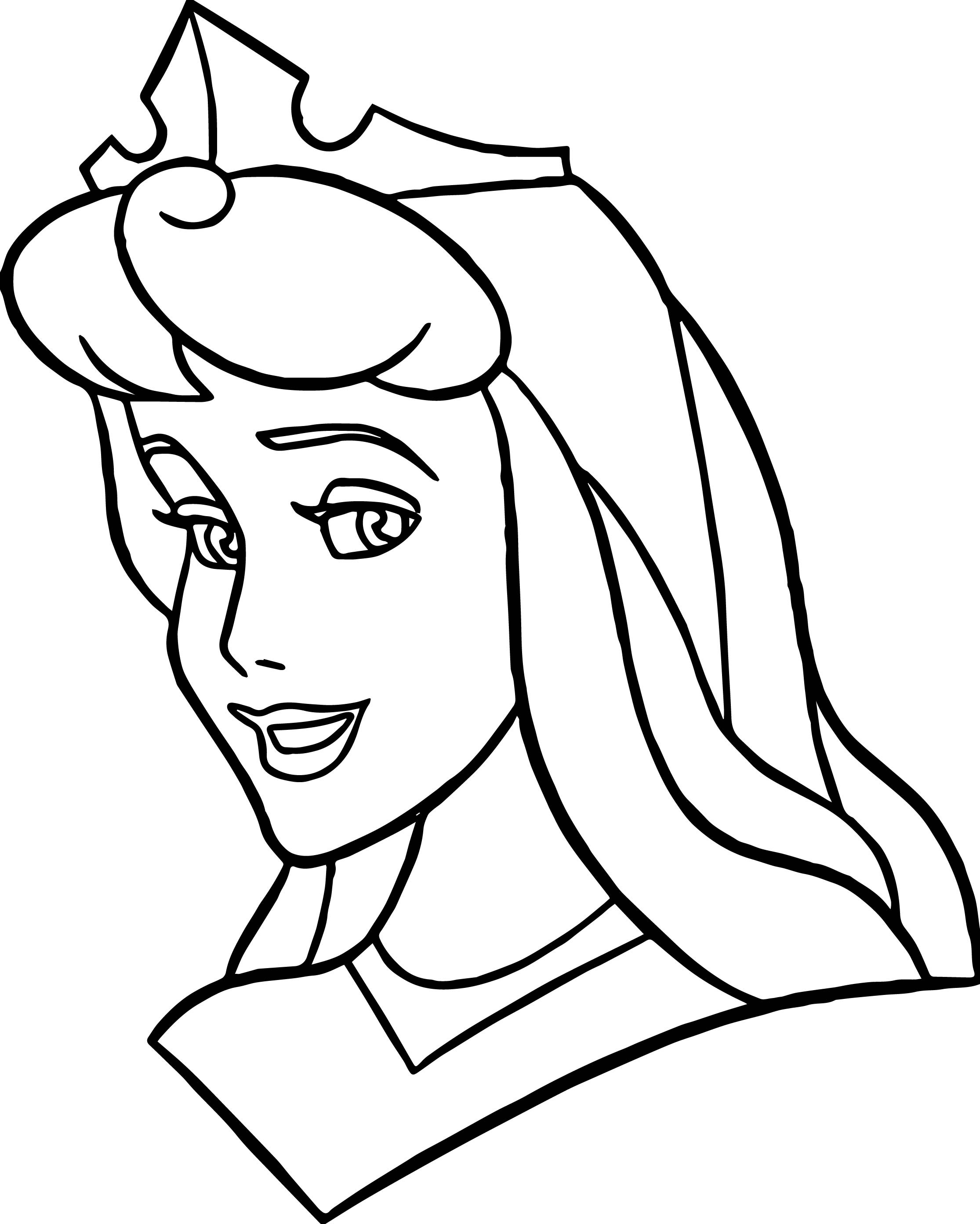 Легкие рисунки для срисовки принцессы (23 картинки)