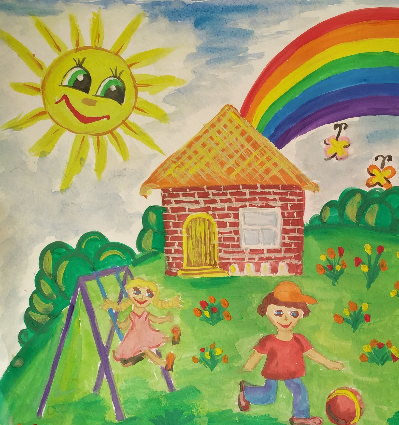 Всероссийский детский конкурс рисунков «Я рисую лето!»