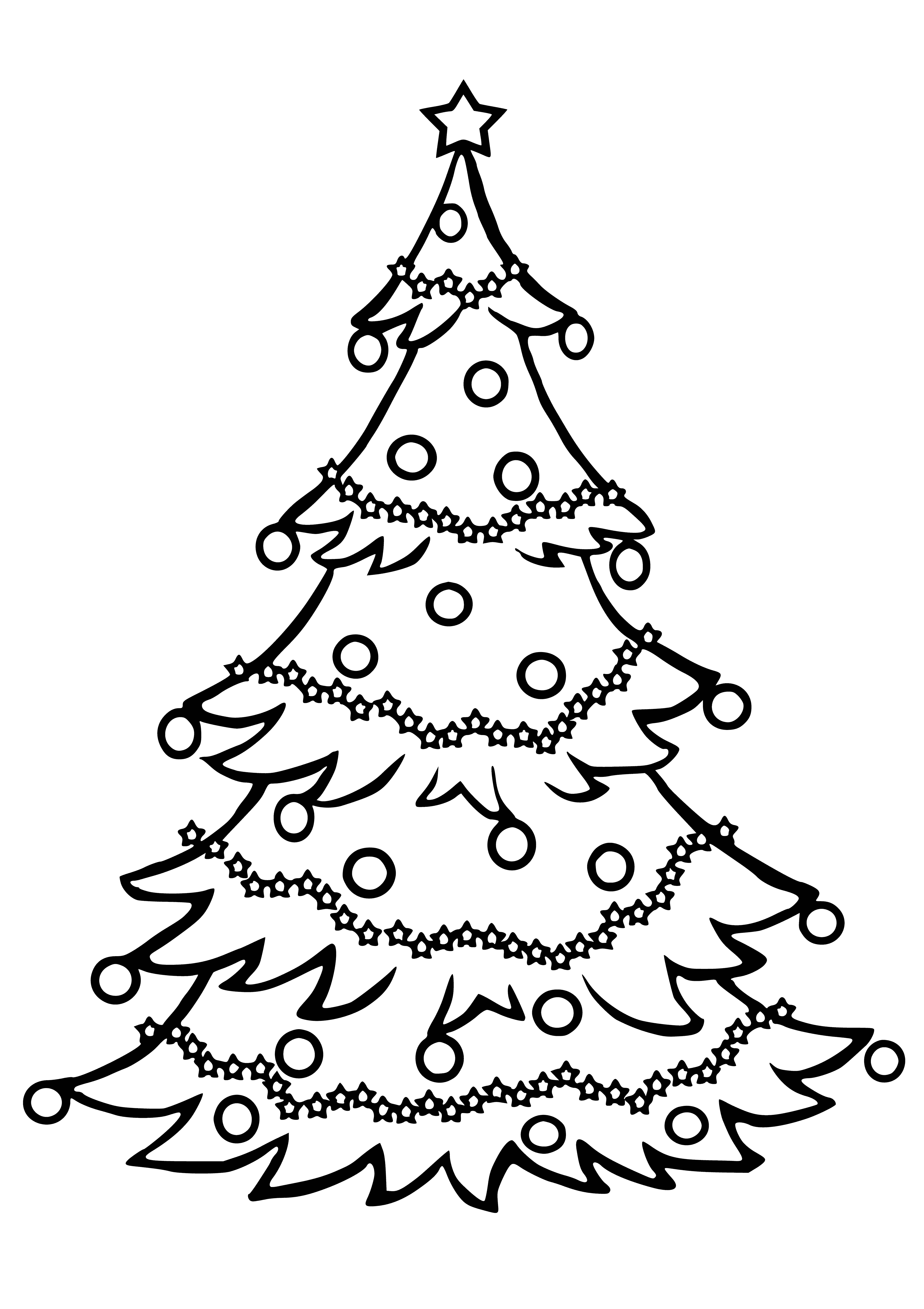 Раскраски Ёлки | Новый год, елки, подарки, скачать и распечатать бесплатно