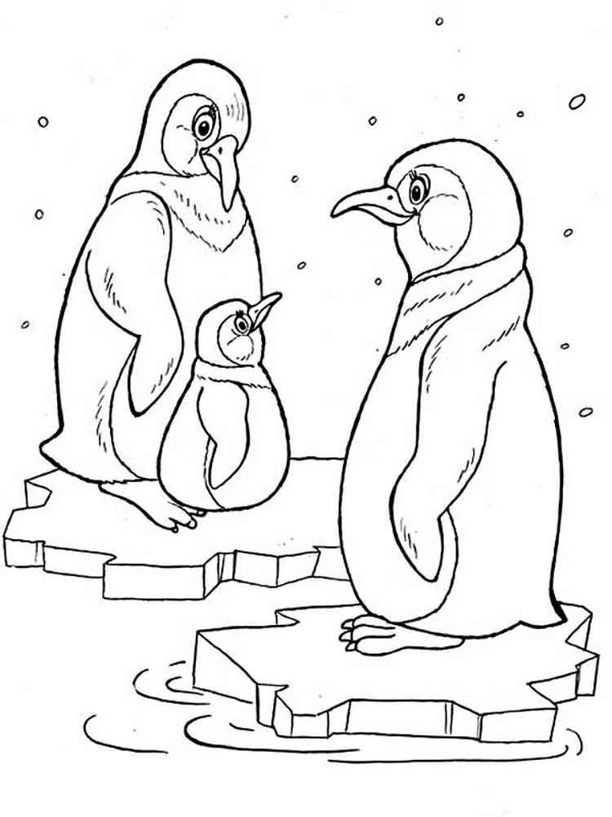Раскраска Умка Пингвинёнок Пороро 9092 205279