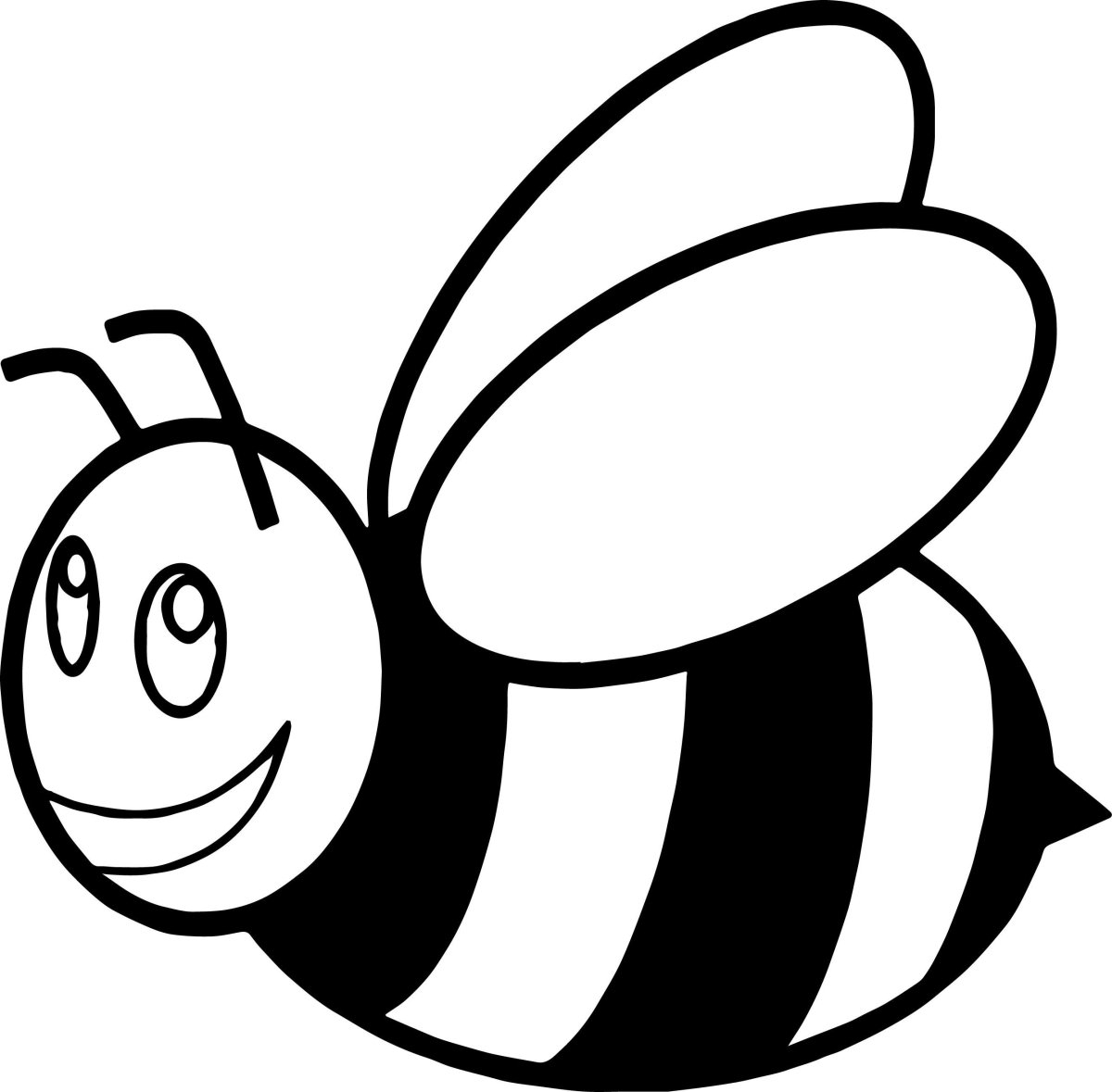 «Пчела для детей 6 7 лет» скачать раскраски