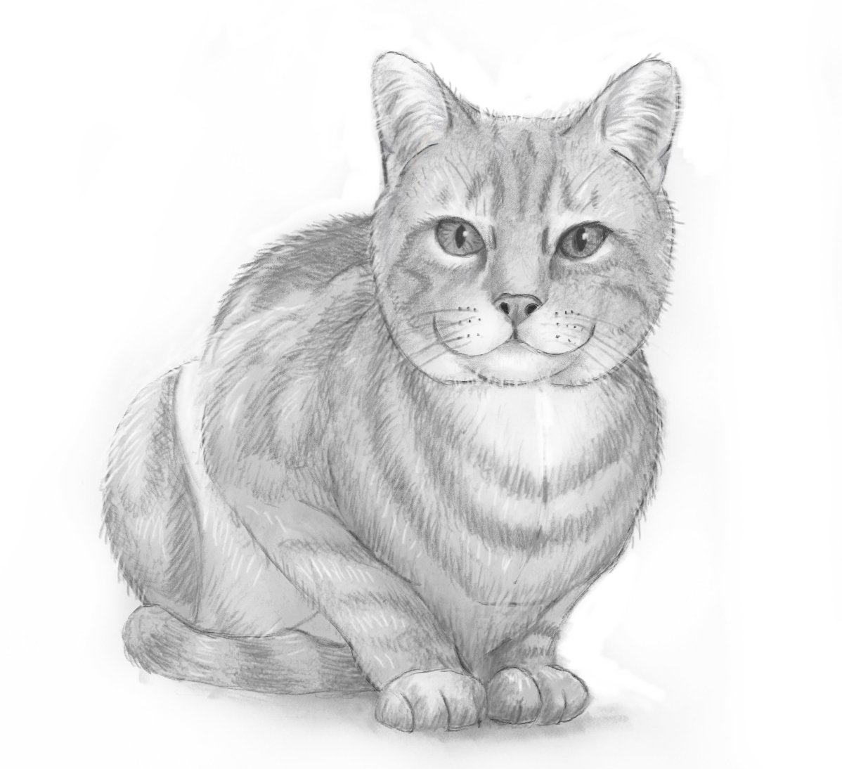 Кошечка карандашом. Кошка карандашом. Котик рисунок. Красивые рисунки кошек карандашом. Портрет кошки карандашом.