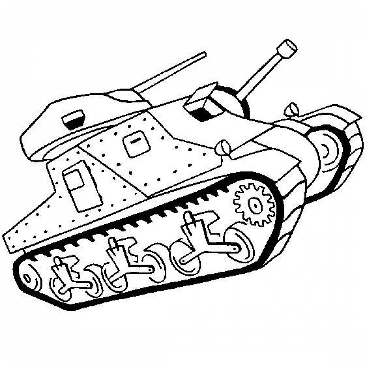 Раскраски с танкам из “World of Tanks” (19 фото) - zelgrumer.ru