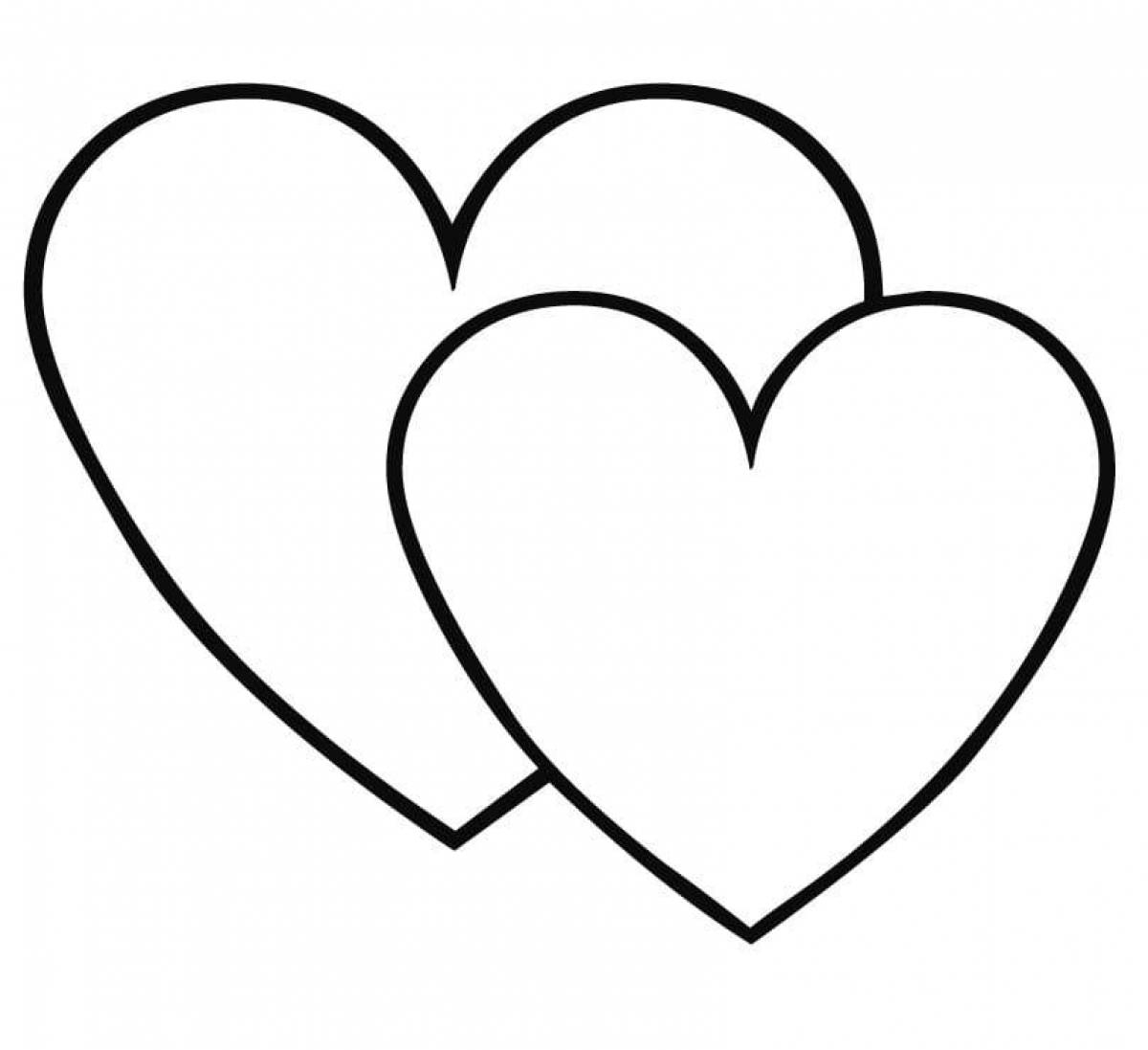 Раскраска Сердце в стиле Дзен – Развивающие иллюстрации