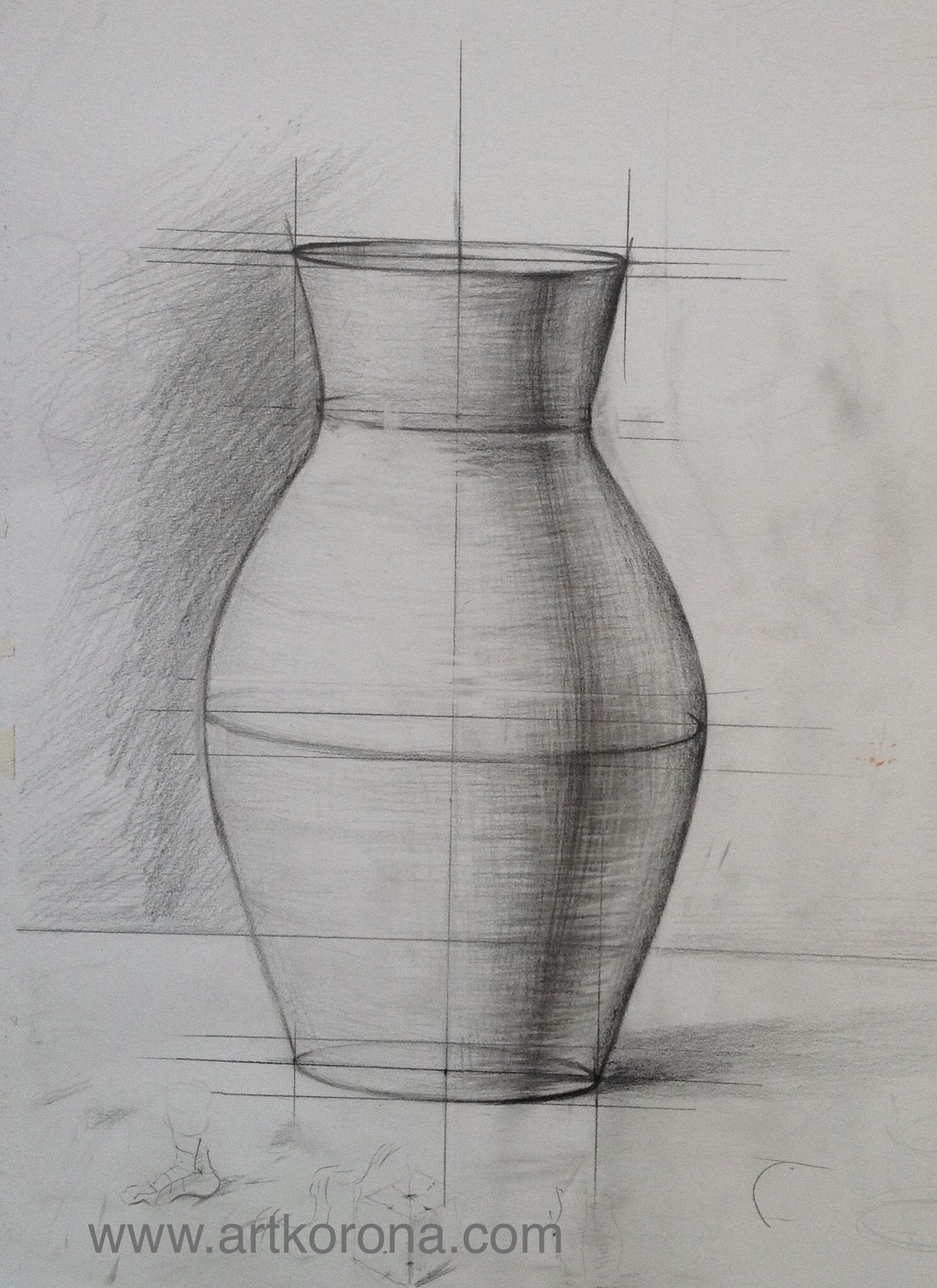 Рисование вазы. Натюрморт с вазой карандашом. Кувшин для рисования. Кувшин рисунок. Ваза карандашом легко
