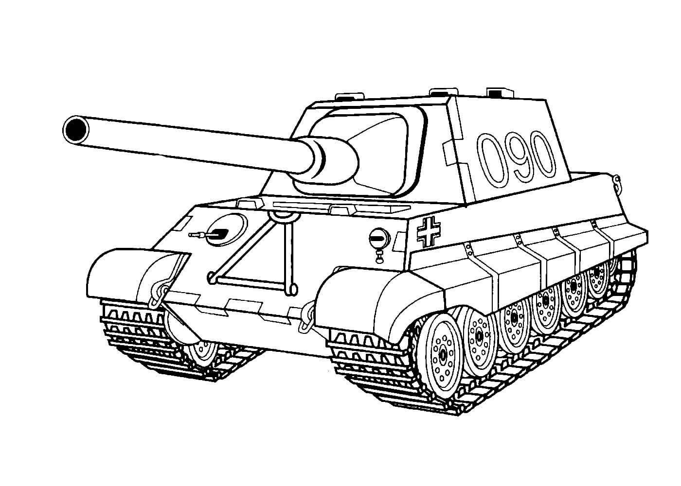 Раскрашенный танк 58 фото