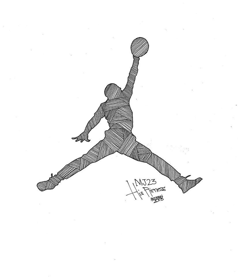 Баскетбол рисунок карандашом