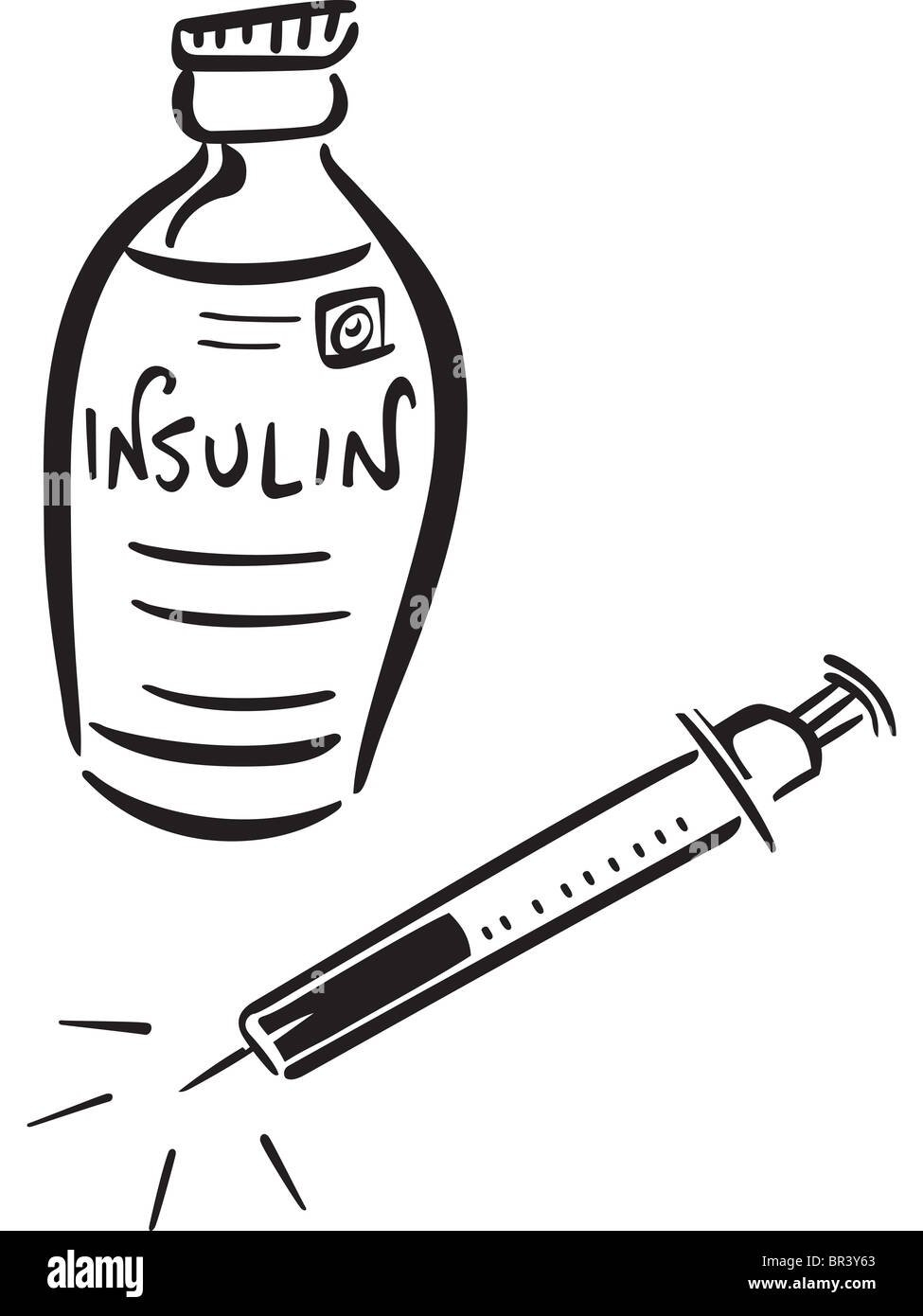 Инсулин рисунок