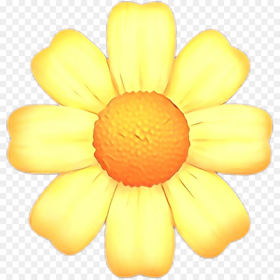 Желтый цветок рисунок - 33 фото