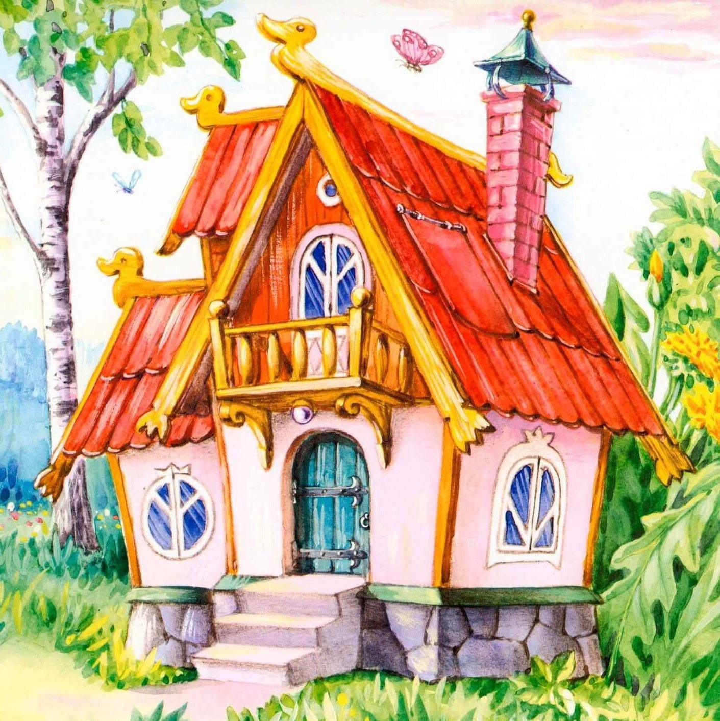 Изображения по запросу Сказочный домик рисунок