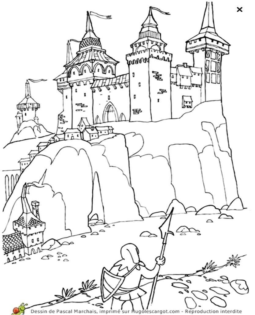 Средневековый замок 4 класс. Раскраска замок рыцаря средневековья. Раскраска замок. Раскраска замок с рыцарями. Замок раскраска для детей.