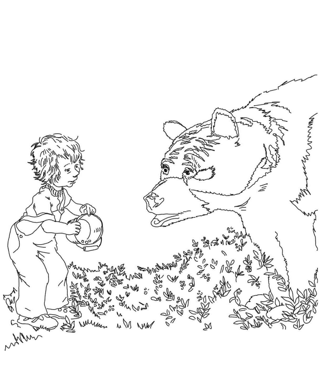 Паустовский раскраска. Паустовский дремучий медведь раскраска. Дремучий медведь раскраска. Иллюстрация медведя раскраска. Дремучий медведь Паустовский рисунок.