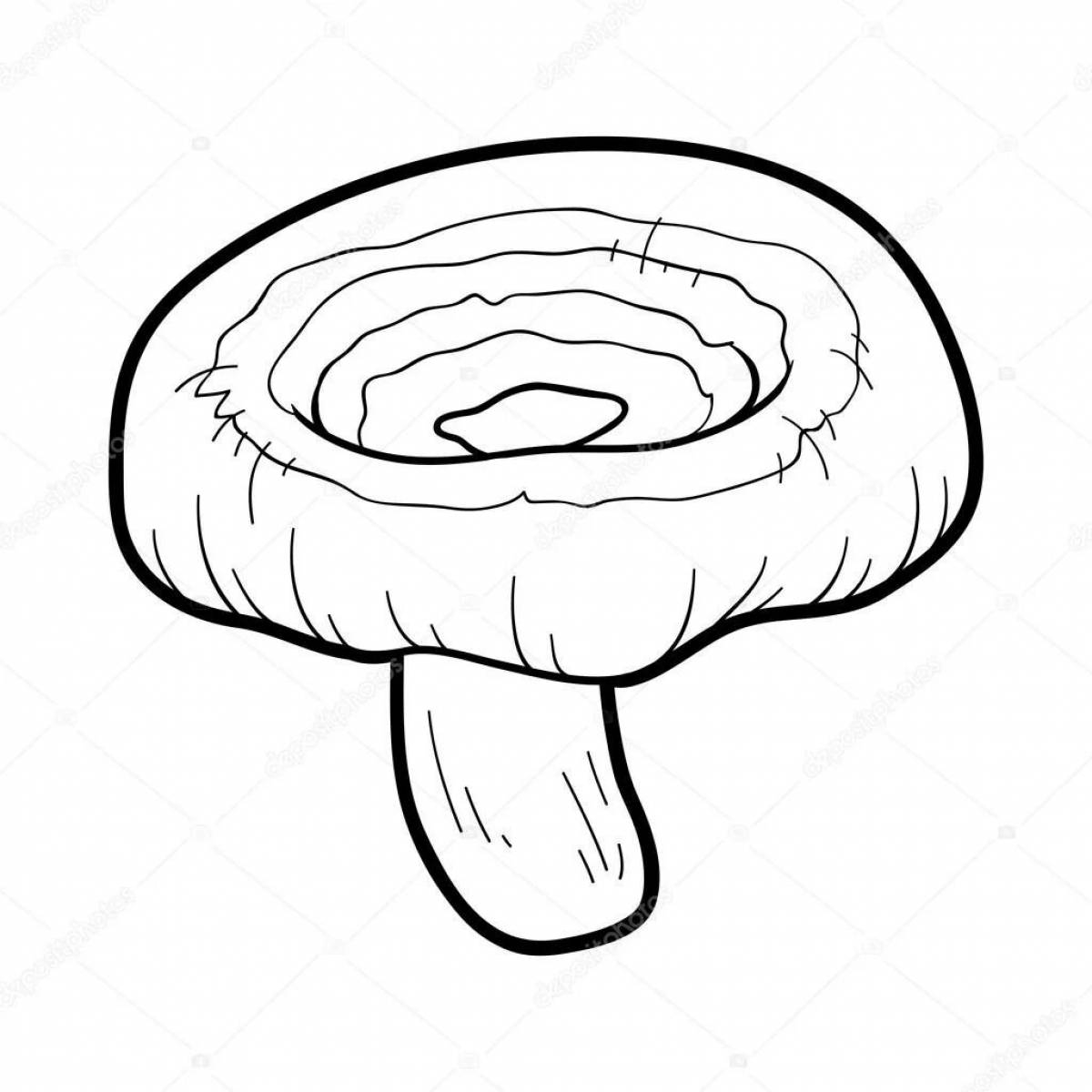 yaroslava: как нарисовать гриб волнушку своими руками