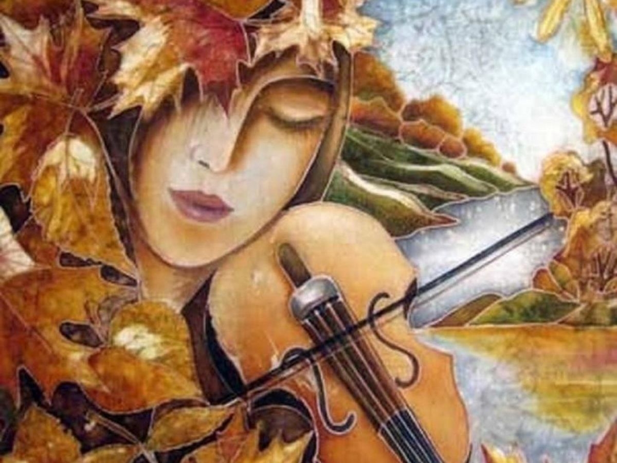 Образы на осень. Осенняя скрипка. Осень Вдохновение. Музыкальный образ картинки. Осени споем