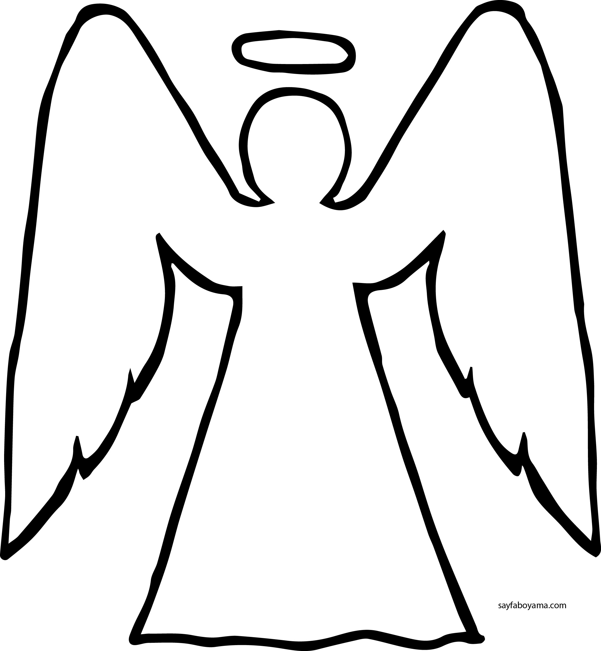 Как нарисовать Ангела поэтапно в 6 шагов