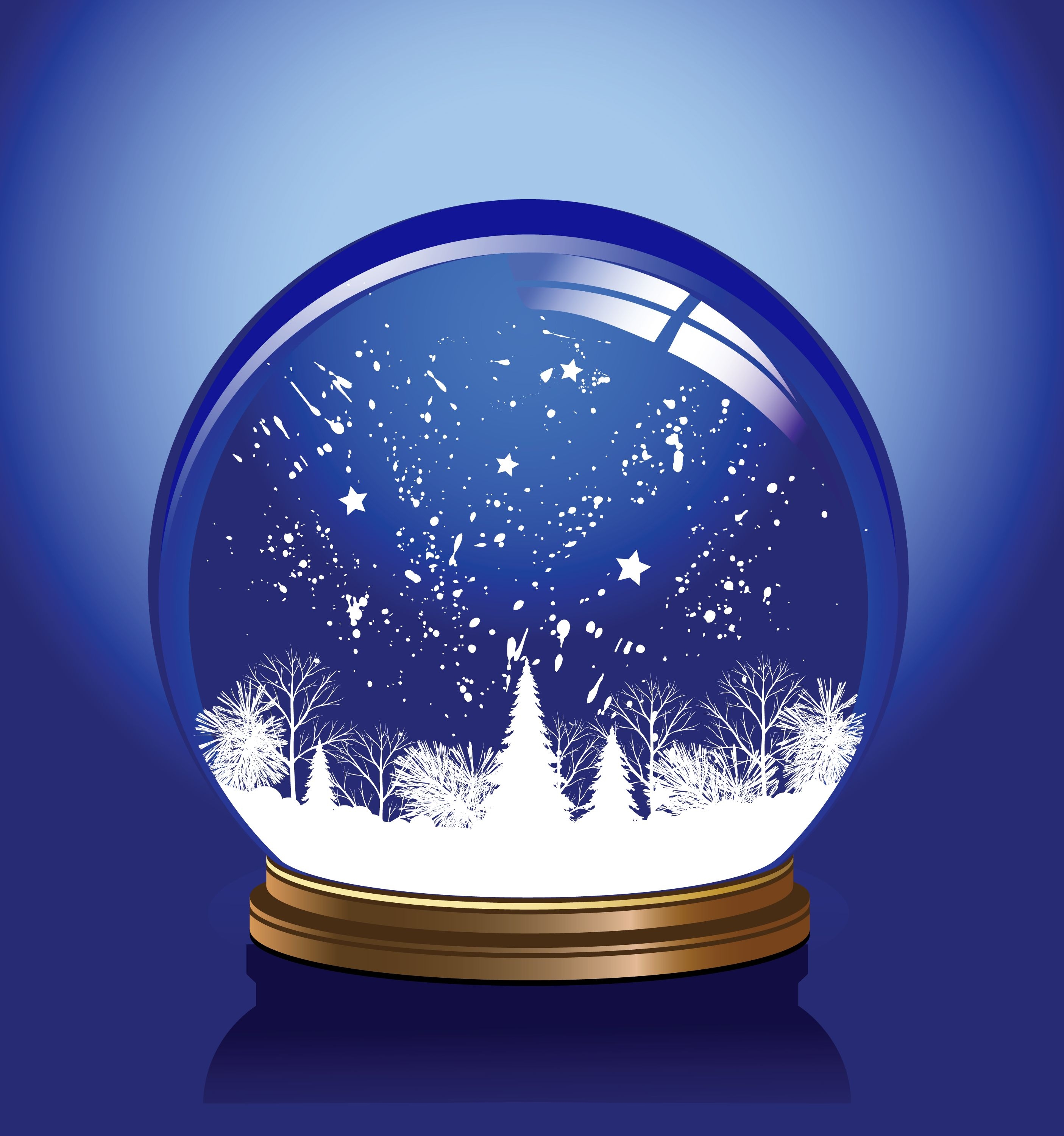 Стеклянный шар рисунок новогодний - 33 фото