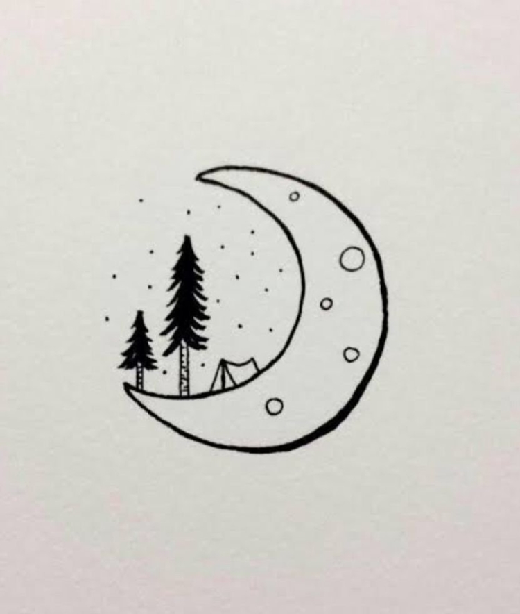 Маленькие рисунки для скетчбука легкие