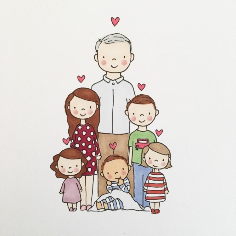 Рисунок про семью