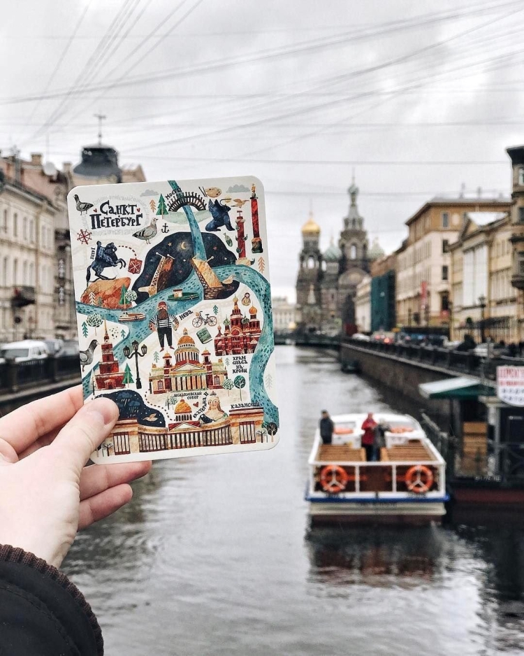 Петербург рисунок