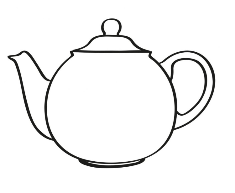 Заварочный чайник рисунок