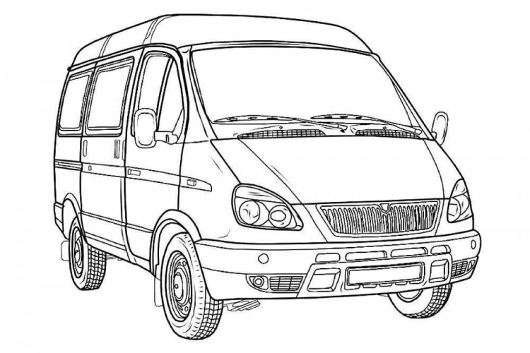 Газель рисунок