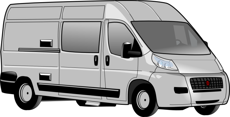 Микроавтобус Ford Transit вектор