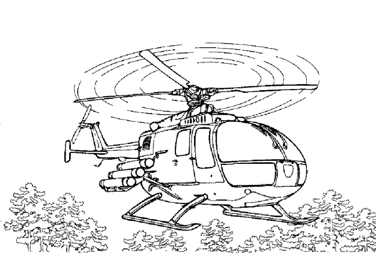 Вертолетик раскраска