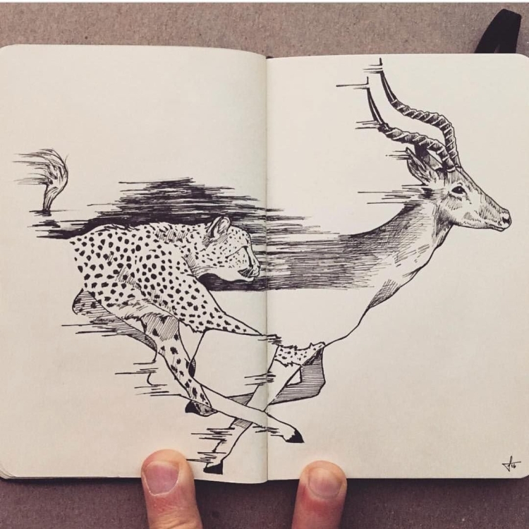 Необычные рисунки карандашом