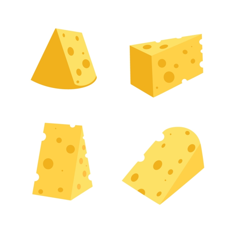 Кусок сыра рисунок