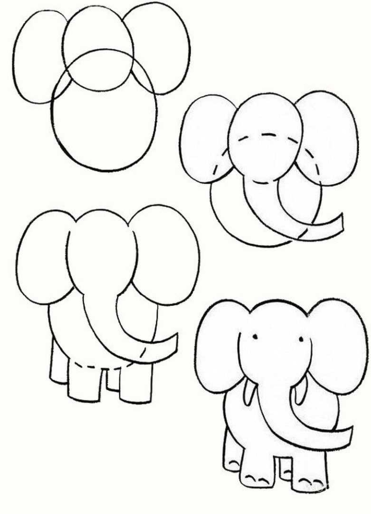 Конспект занятия по рисованию в старшей группе «Слоненок»