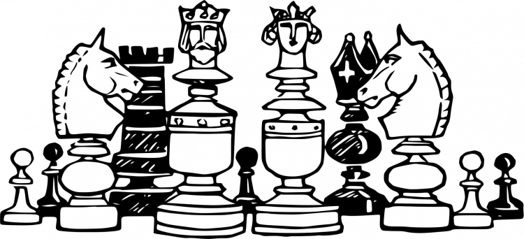 Раскраска шахматная