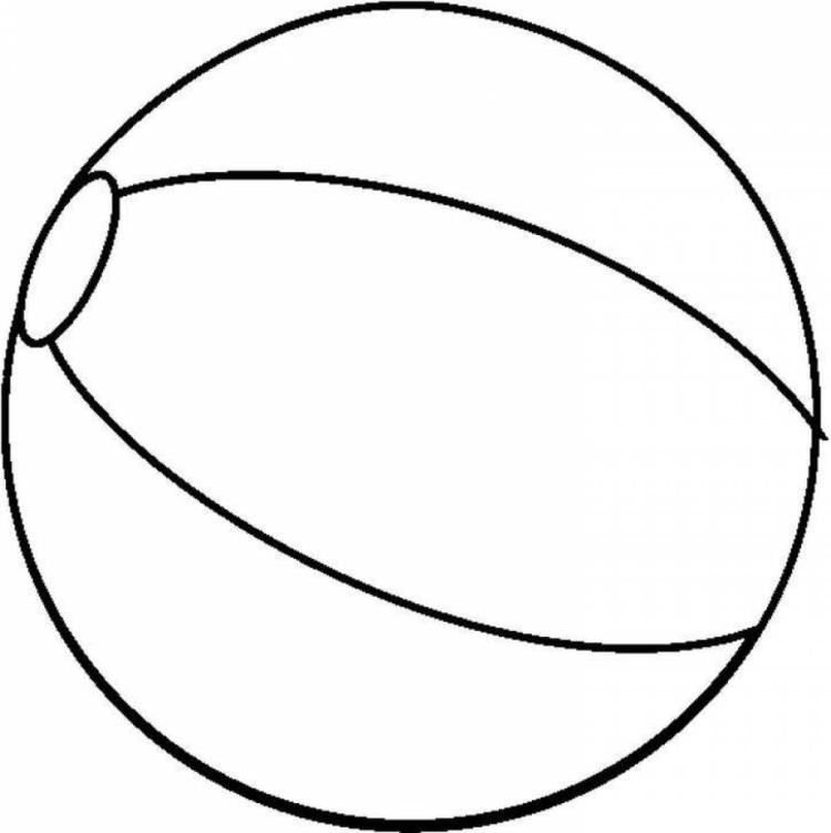 Рисунок раскраска мяч футбольный - 38 фото