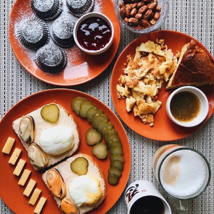 Мой полезный завтрак рисунок