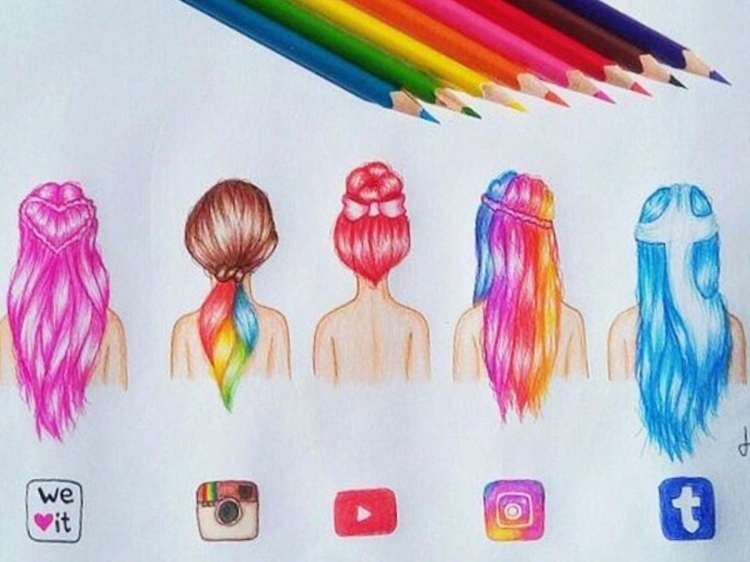 Рисунки для срисовки большие