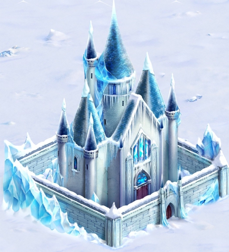 Дом снежной королевы рисунки