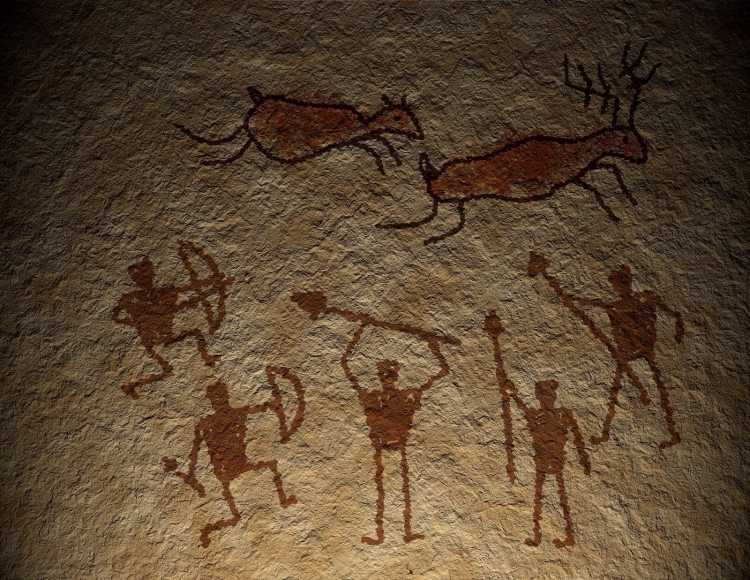 Настенные рисунки древних людей