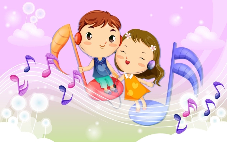 Музыка рисунок для детей